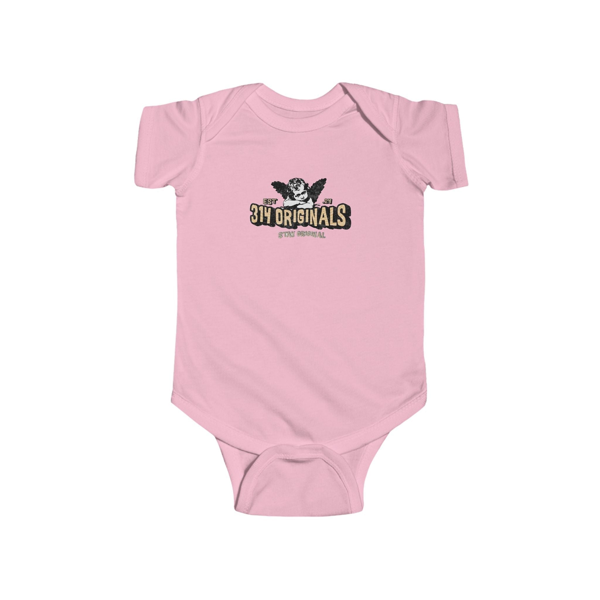 314 Originals Retro Logo Baby Onesie - 314 Originals