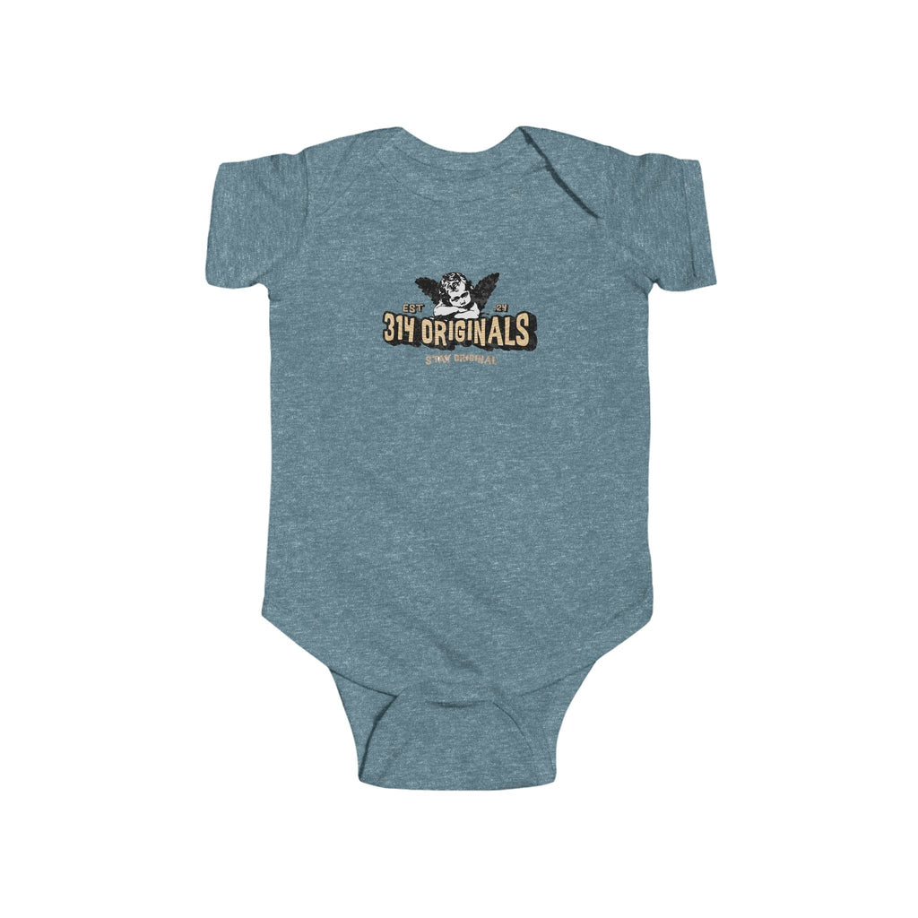 314 Originals Retro Logo Baby Onesie - 314 Originals