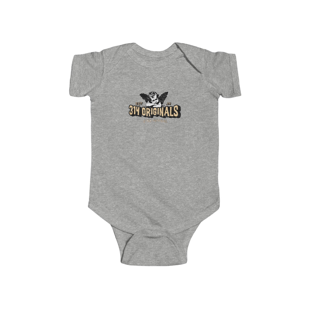 314 Originals Retro Logo Baby Onesie - 314 Originals