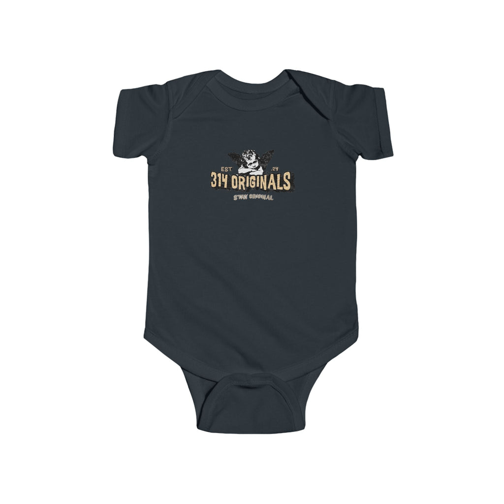 314 Originals Retro Logo Baby Onesie - 314 Originals