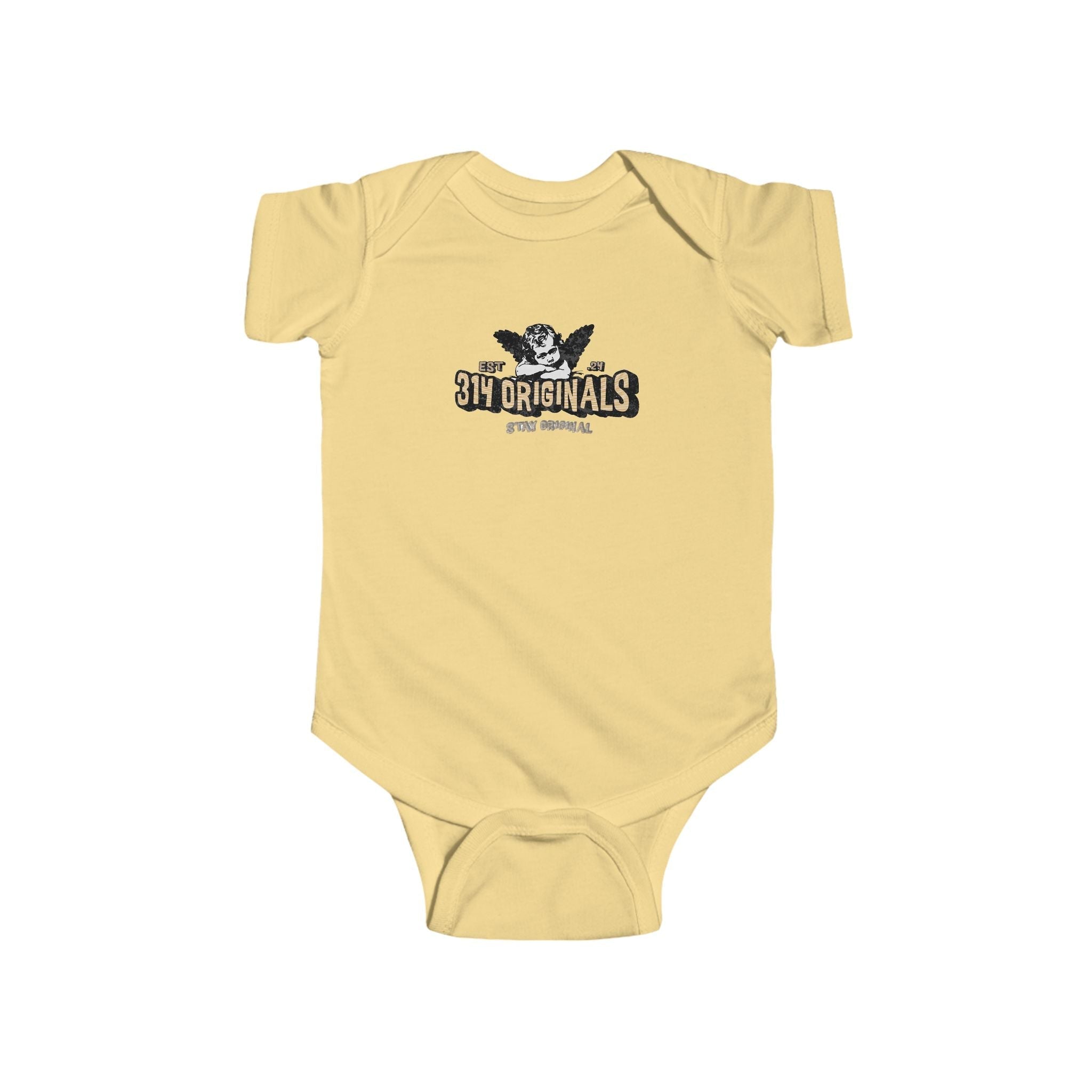 314 Originals Retro Logo Baby Onesie - 314 Originals
