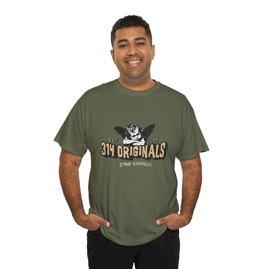 314 Originals Vintage Cherub - Men's Graphic Tee - 314 Originals