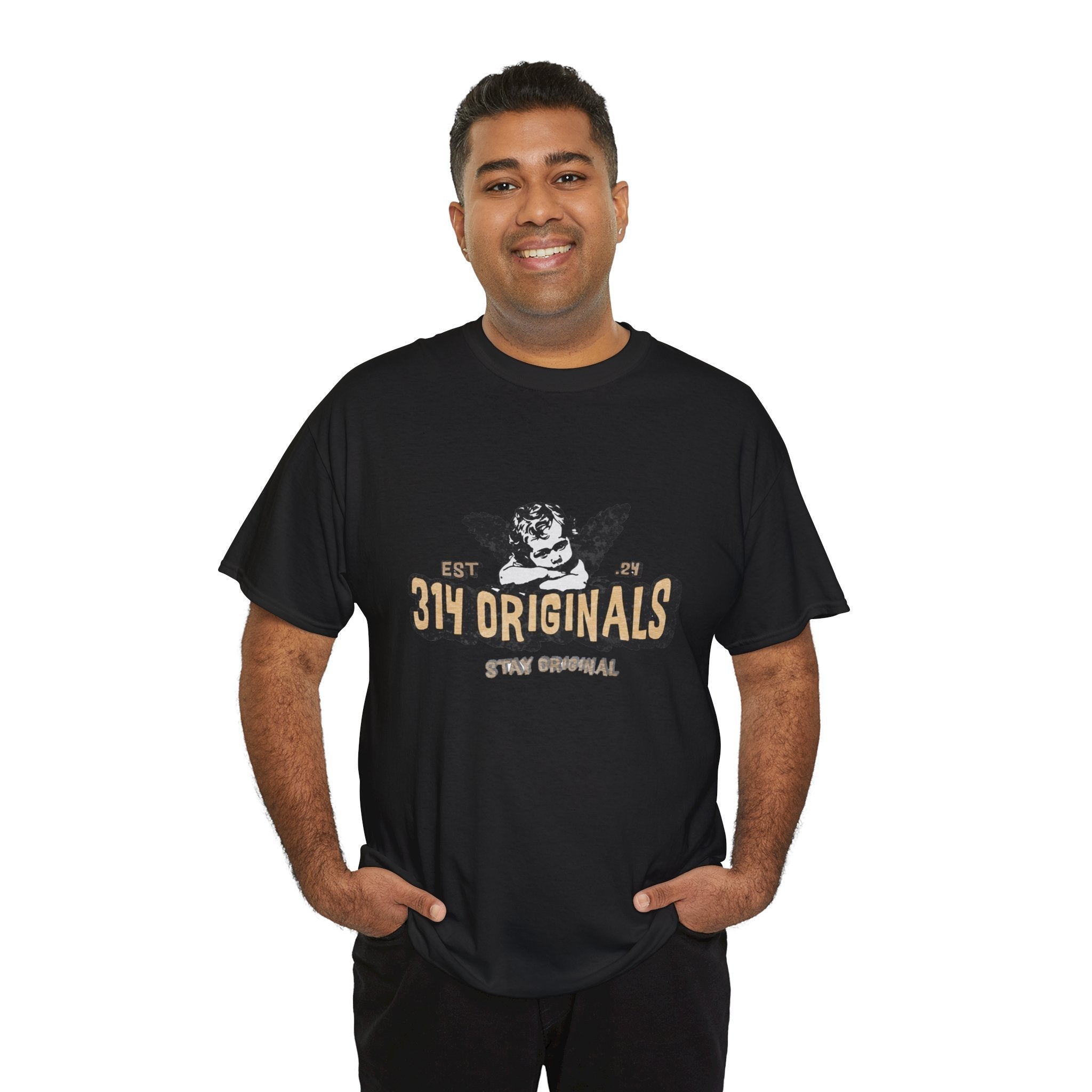 314 Originals Vintage Cherub - Men's Graphic Tee - 314 Originals