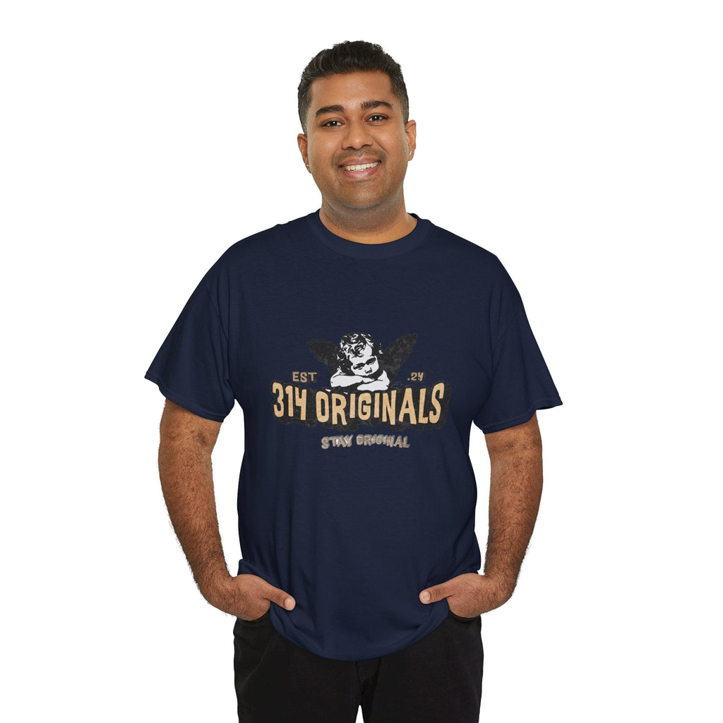 314 Originals Vintage Cherub - Men's Graphic Tee - 314 Originals