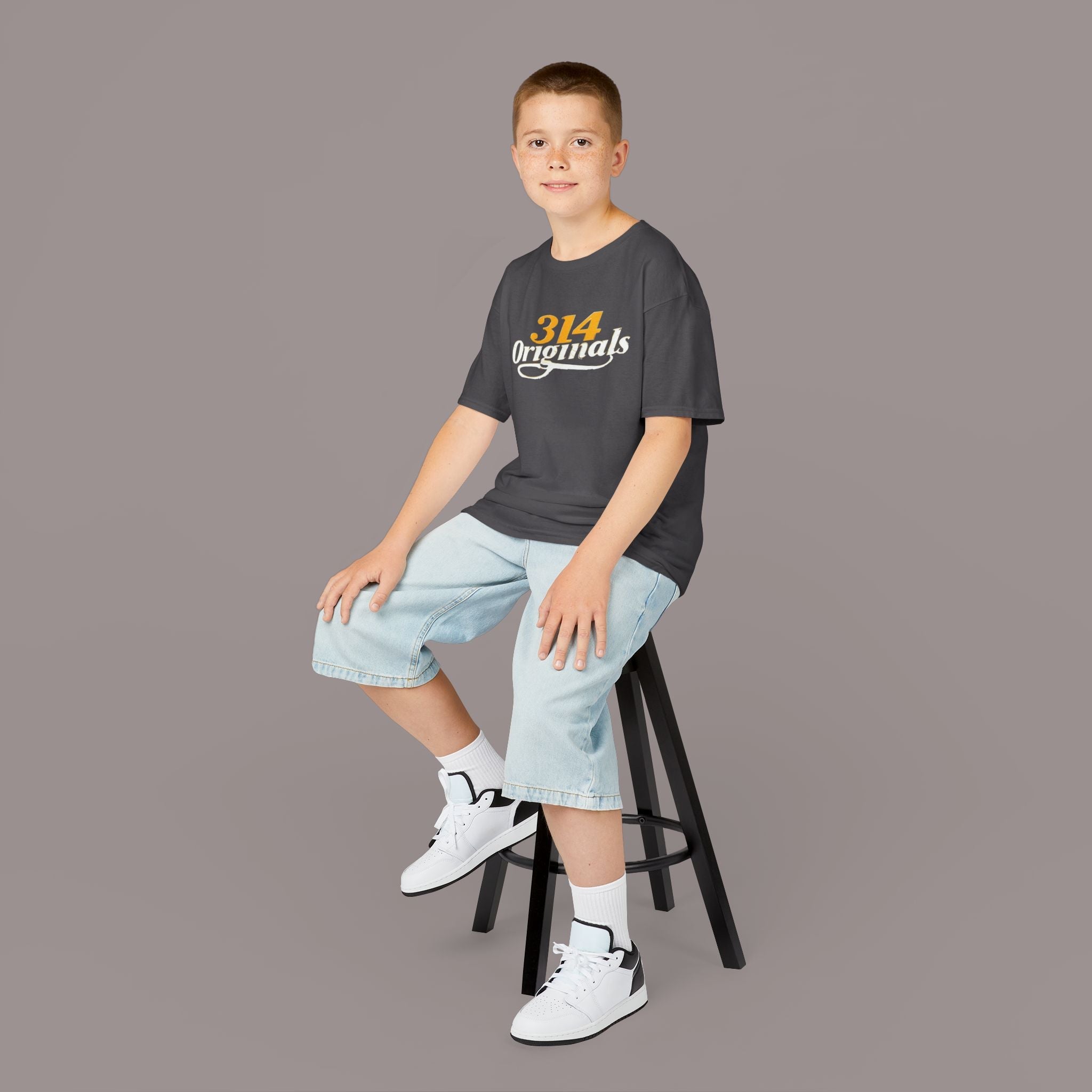 "314 Originals" Vintage Script Graphic - 314 Originals