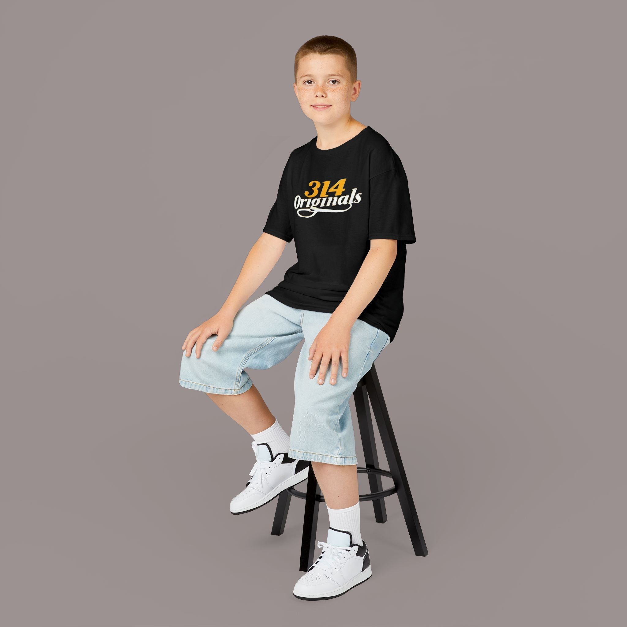 "314 Originals" Vintage Script Graphic - 314 Originals