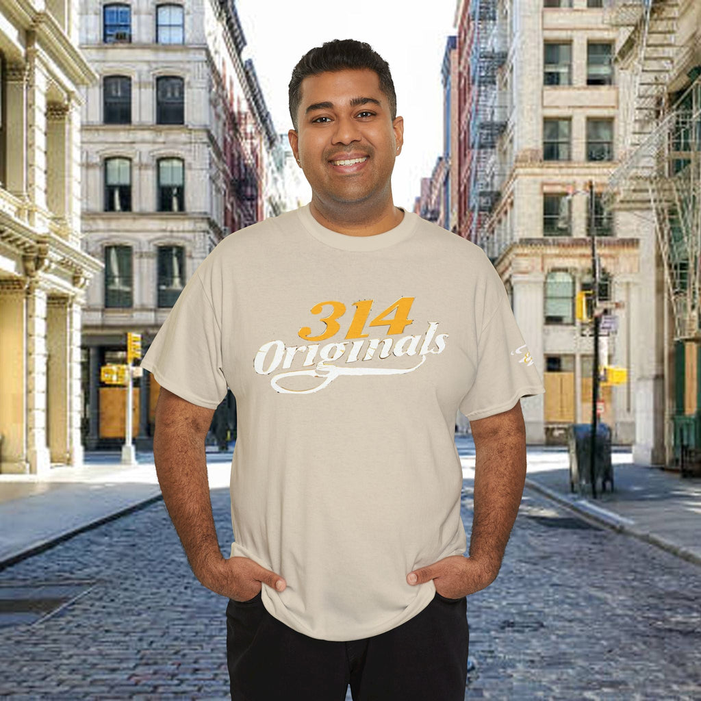 314 Originals Vintage Script T‑Shirt - 314 Originals