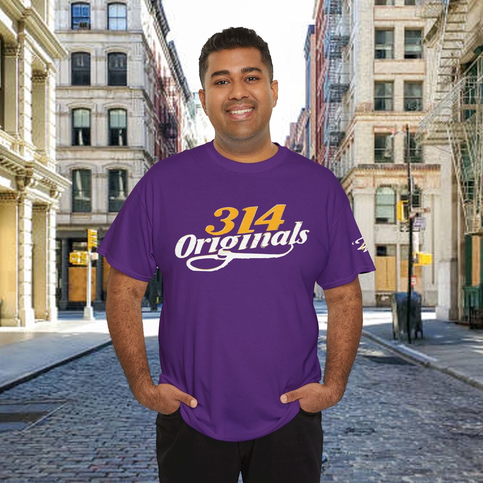 314 Originals Vintage Script T‑Shirt - 314 Originals