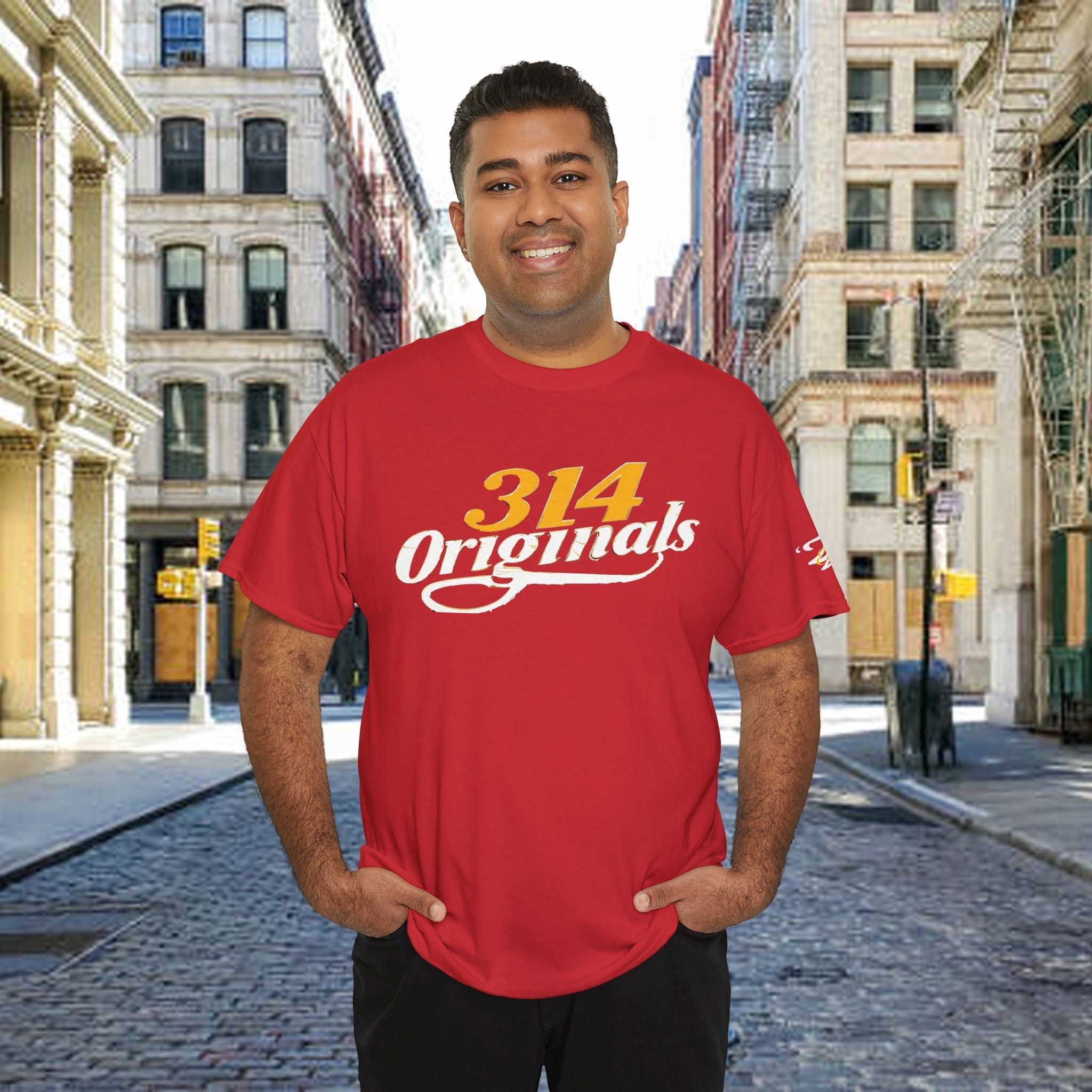 314 Originals Vintage Script T‑Shirt - 314 Originals