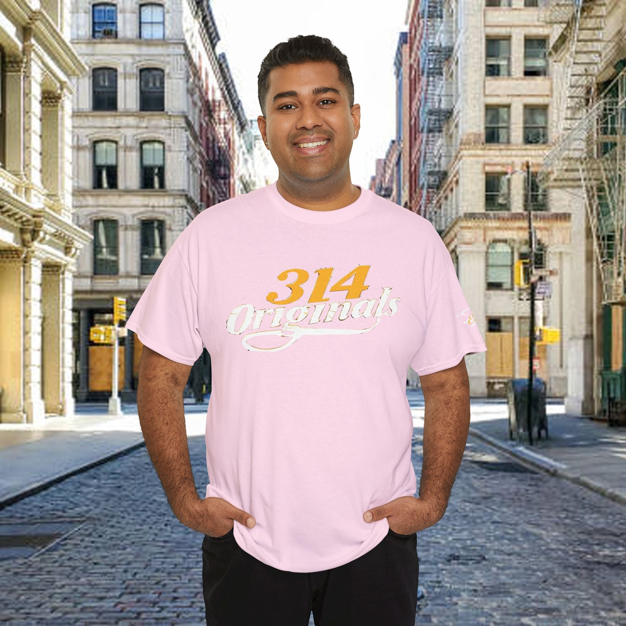 314 Originals Vintage Script T‑Shirt - 314 Originals