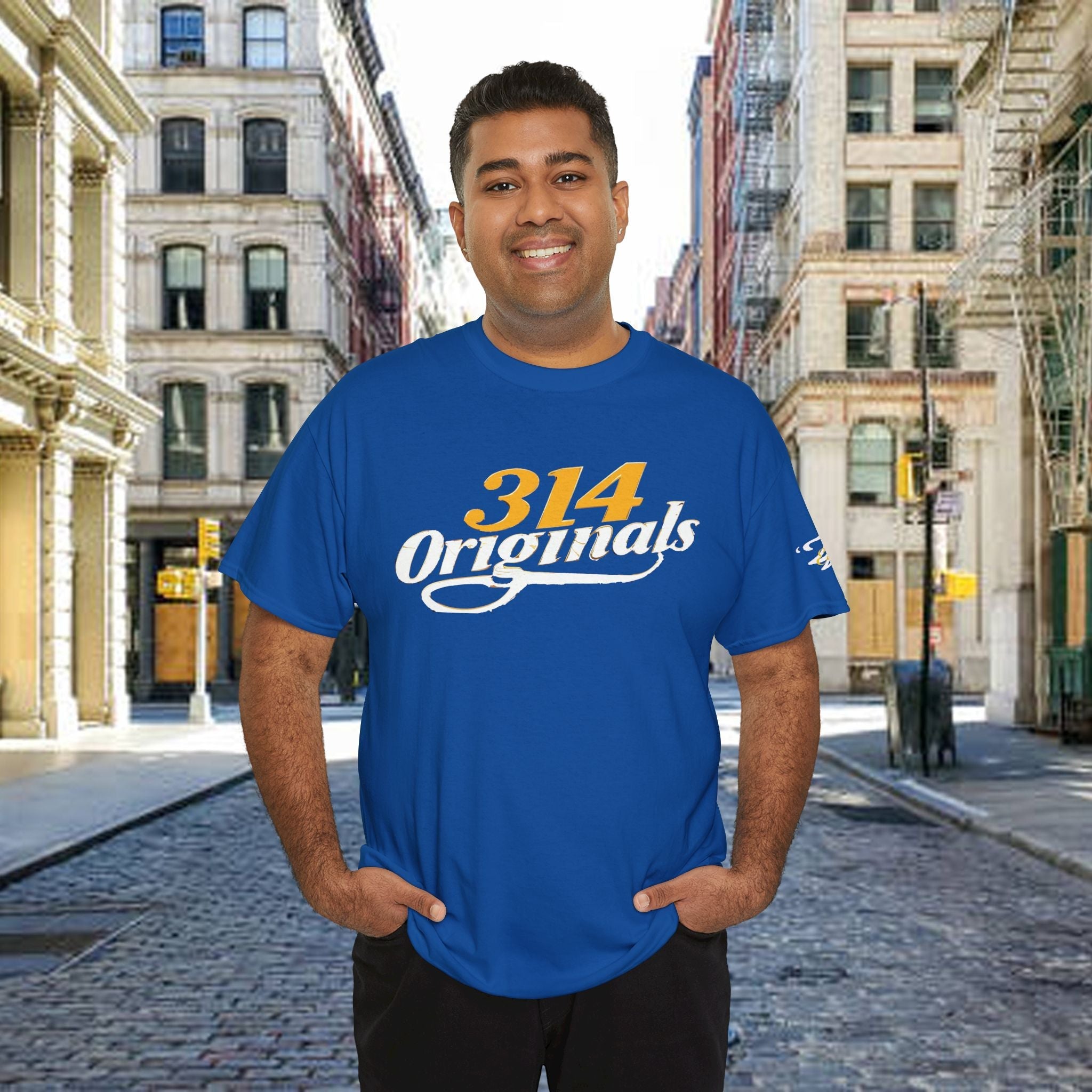 314 Originals Vintage Script T‑Shirt - 314 Originals