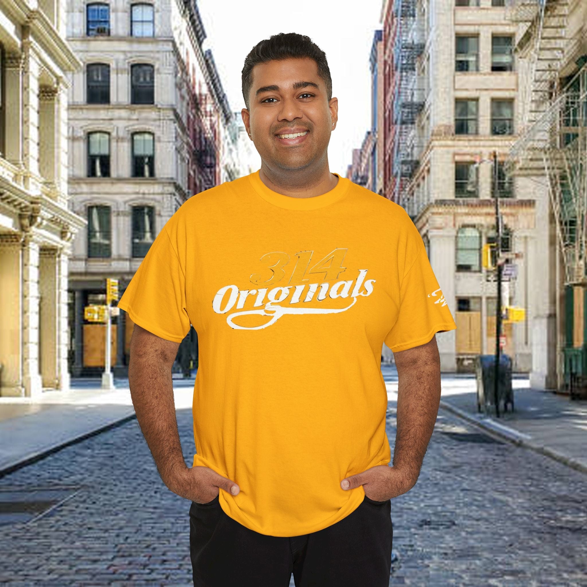 314 Originals Vintage Script T‑Shirt - 314 Originals