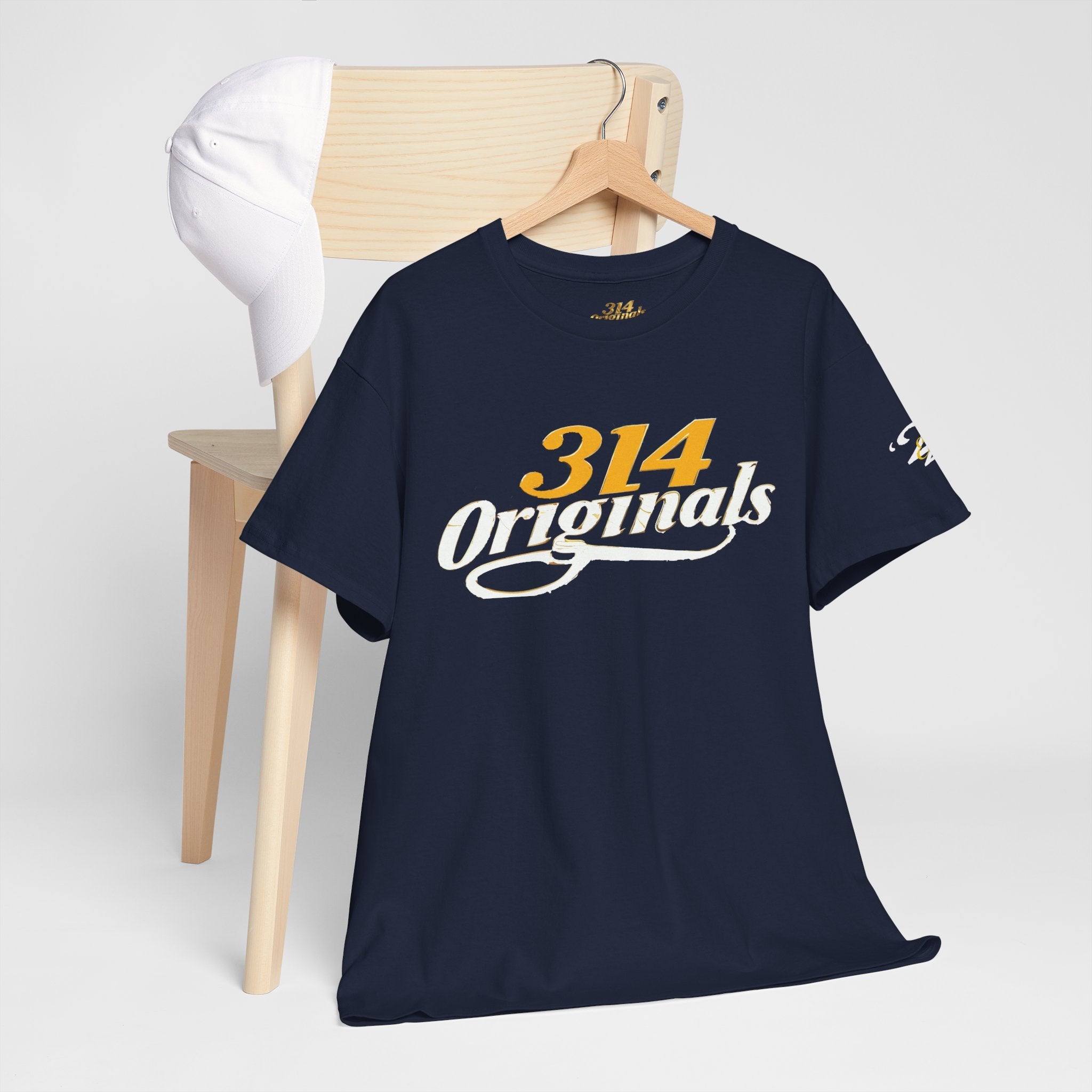 314 Originals Vintage Script T‑Shirt - 314 Originals