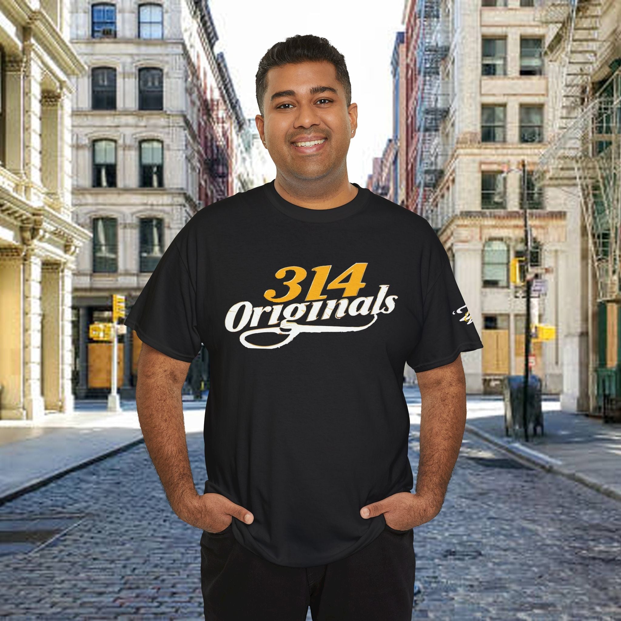 314 Originals Vintage Script T‑Shirt - 314 Originals