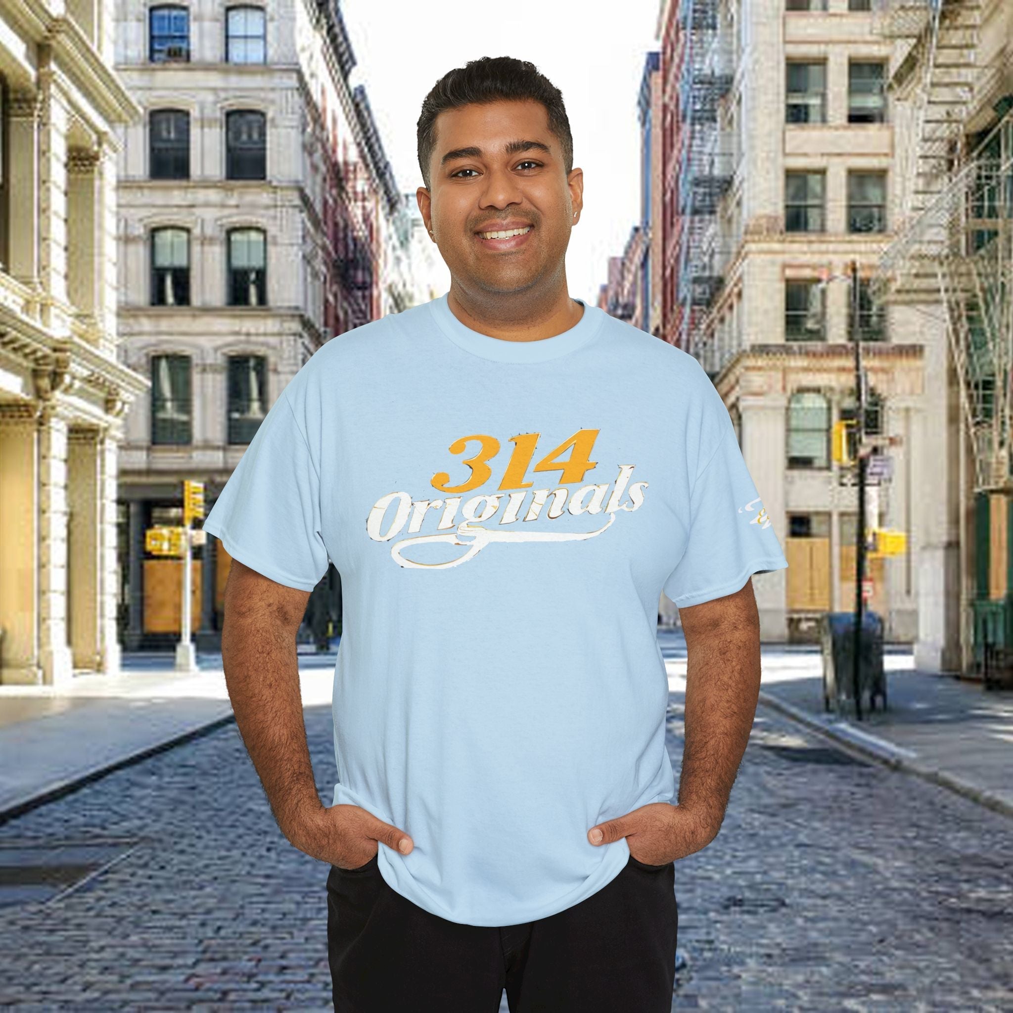 314 Originals Vintage Script T‑Shirt - 314 Originals