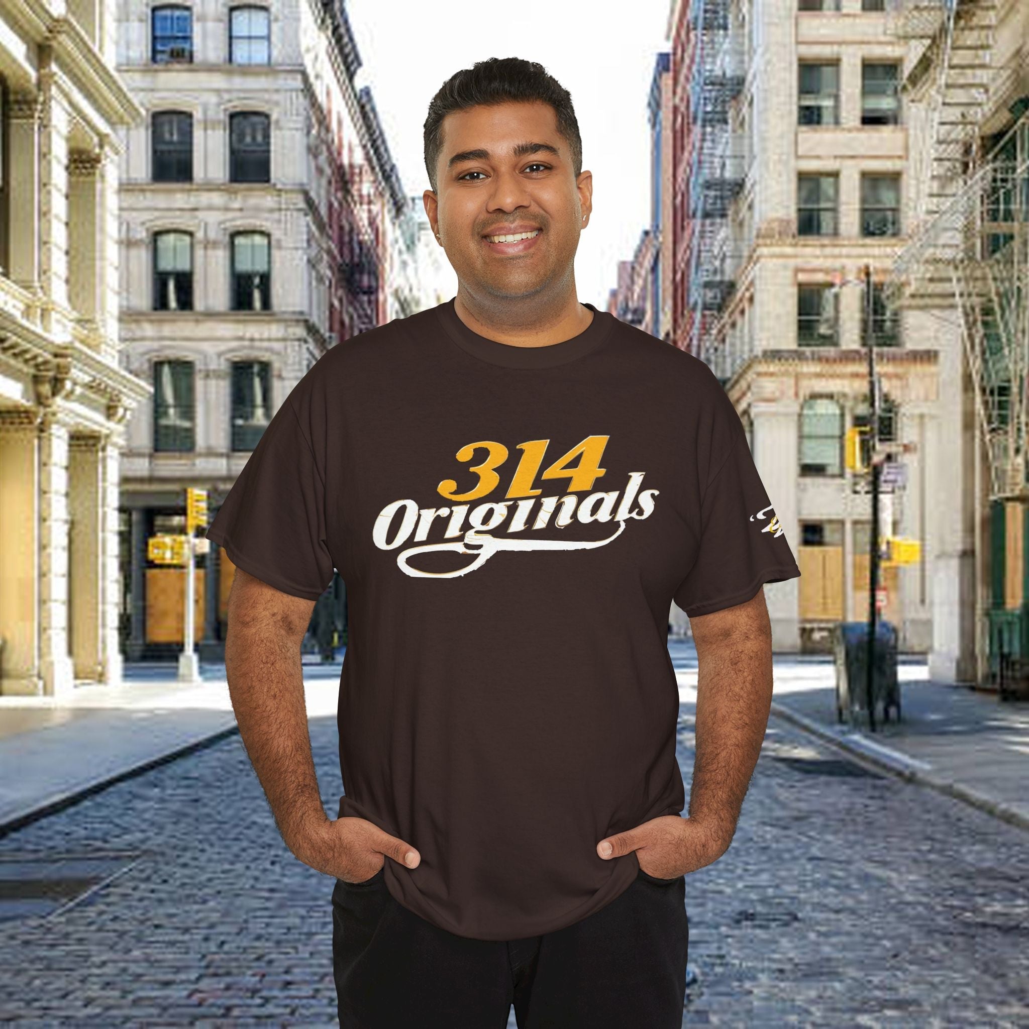 314 Originals Vintage Script T‑Shirt - 314 Originals