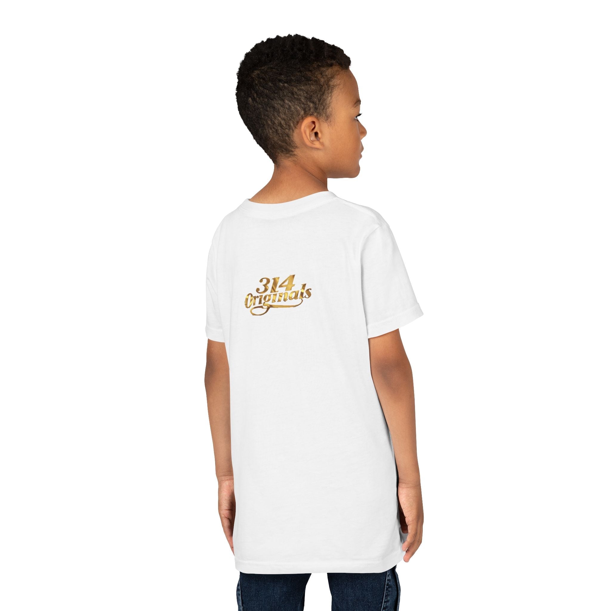 314 Originals Youth Tee - Vintage Cherub Graphic Kids T-Shirt - 314 Originals