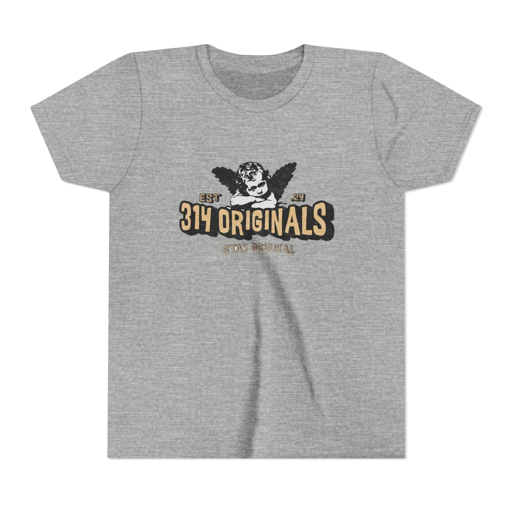 314 Originals Youth Tee - Vintage Cherub Graphic Kids T-Shirt - 314 Originals