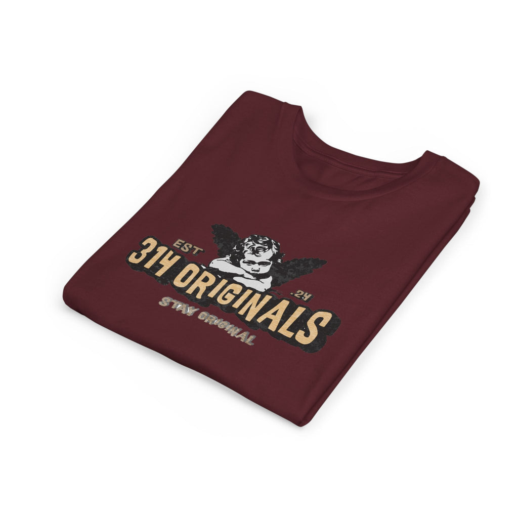 314 Originals Youth Tee - Vintage Cherub Graphic Kids T-Shirt - 314 Originals