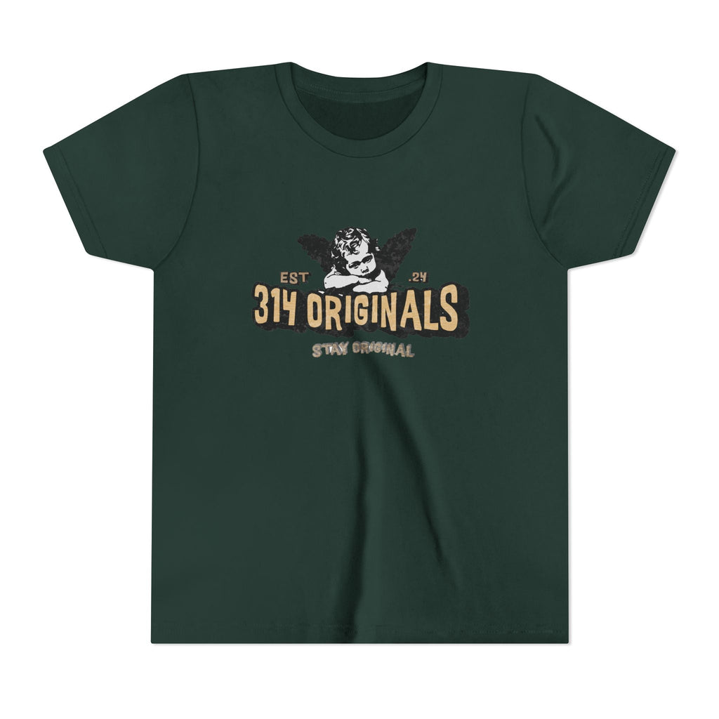314 Originals Youth Tee - Vintage Cherub Graphic Kids T-Shirt - 314 Originals