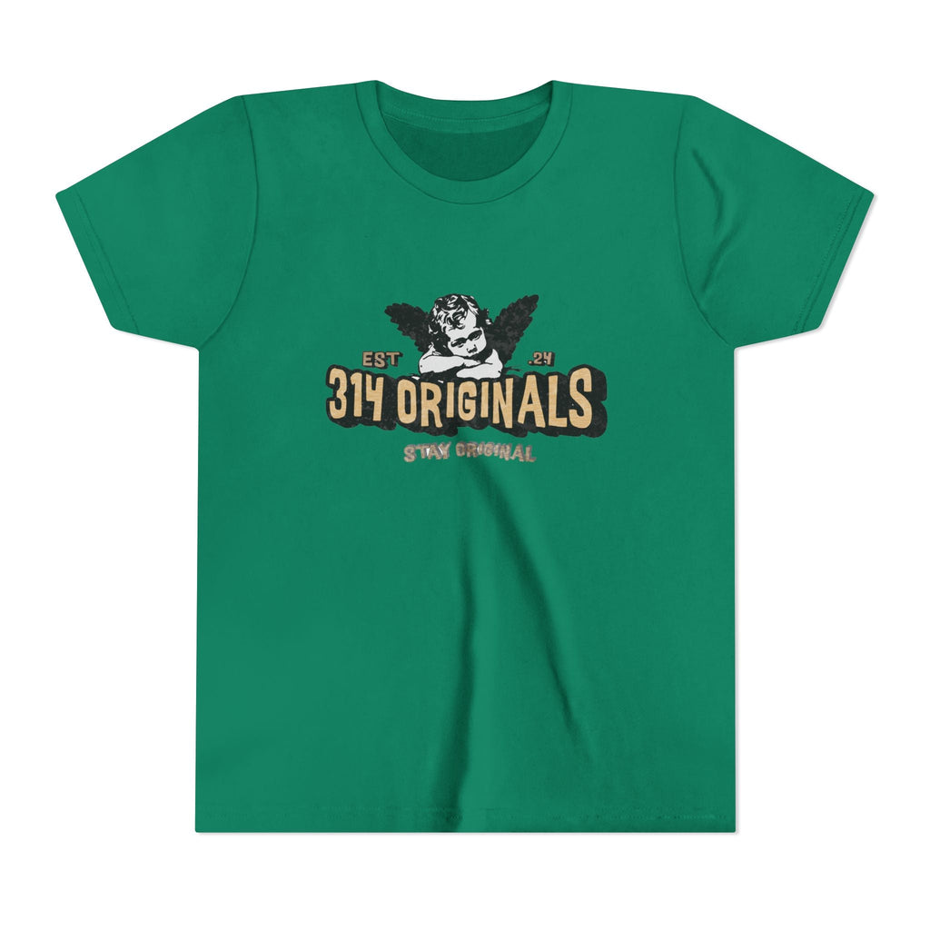 314 Originals Youth Tee - Vintage Cherub Graphic Kids T-Shirt - 314 Originals
