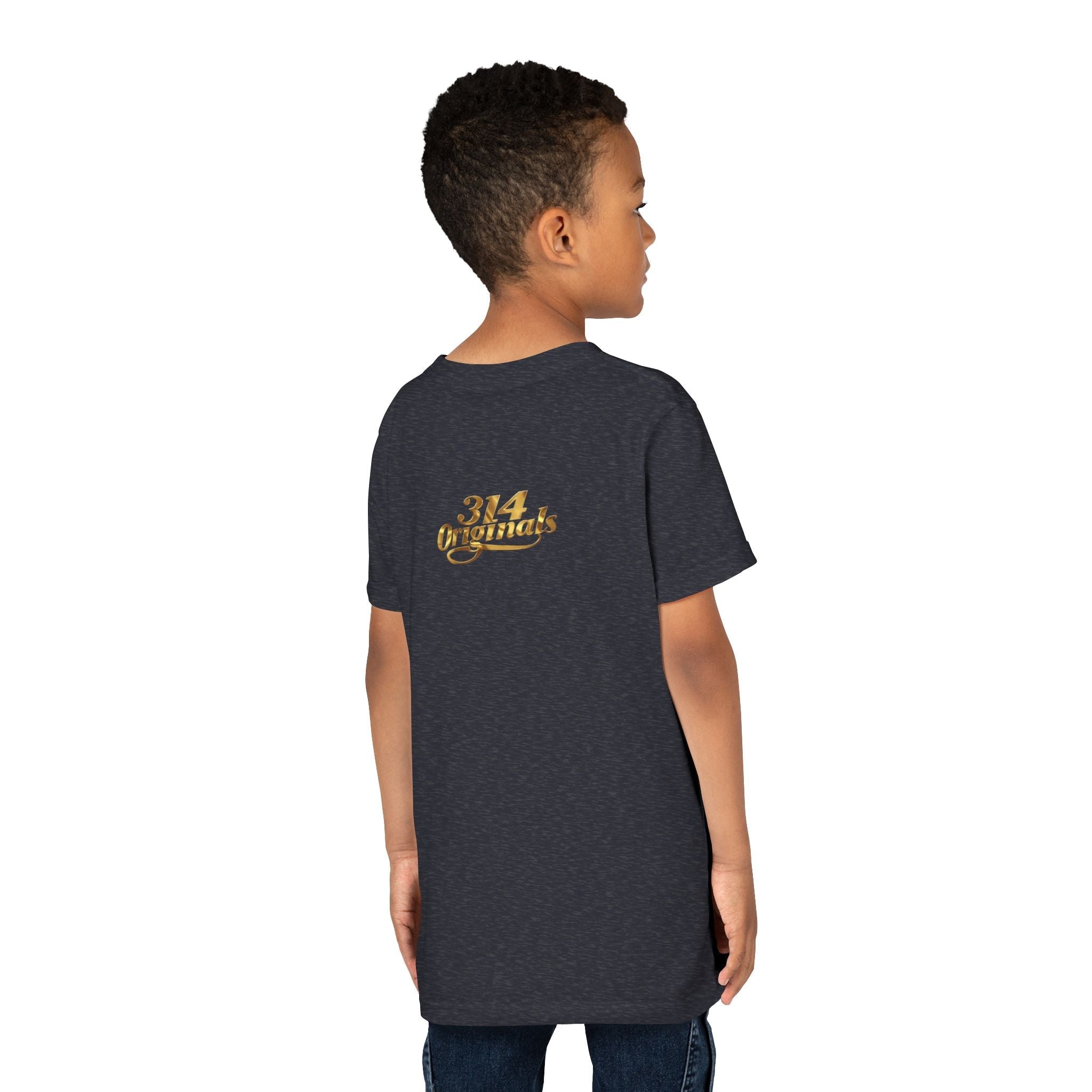314 Originals Youth Tee - Vintage Cherub Graphic Kids T-Shirt - 314 Originals