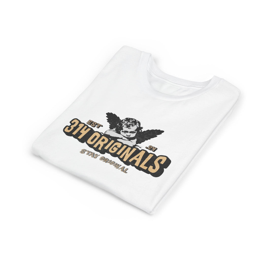 314 Originals Youth Tee - Vintage Cherub Graphic Kids T-Shirt - 314 Originals