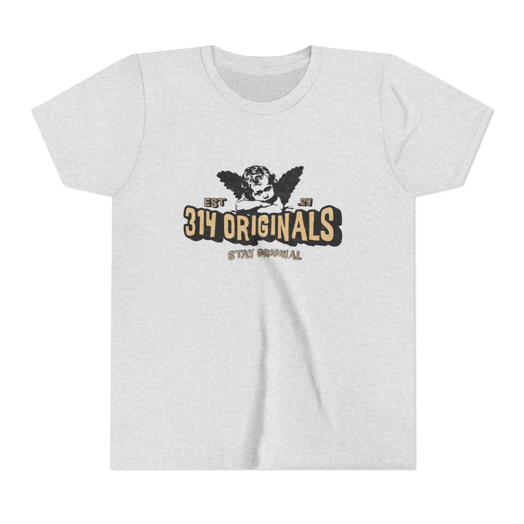 314 Originals Youth Tee - Vintage Cherub Graphic Kids T-Shirt - 314 Originals