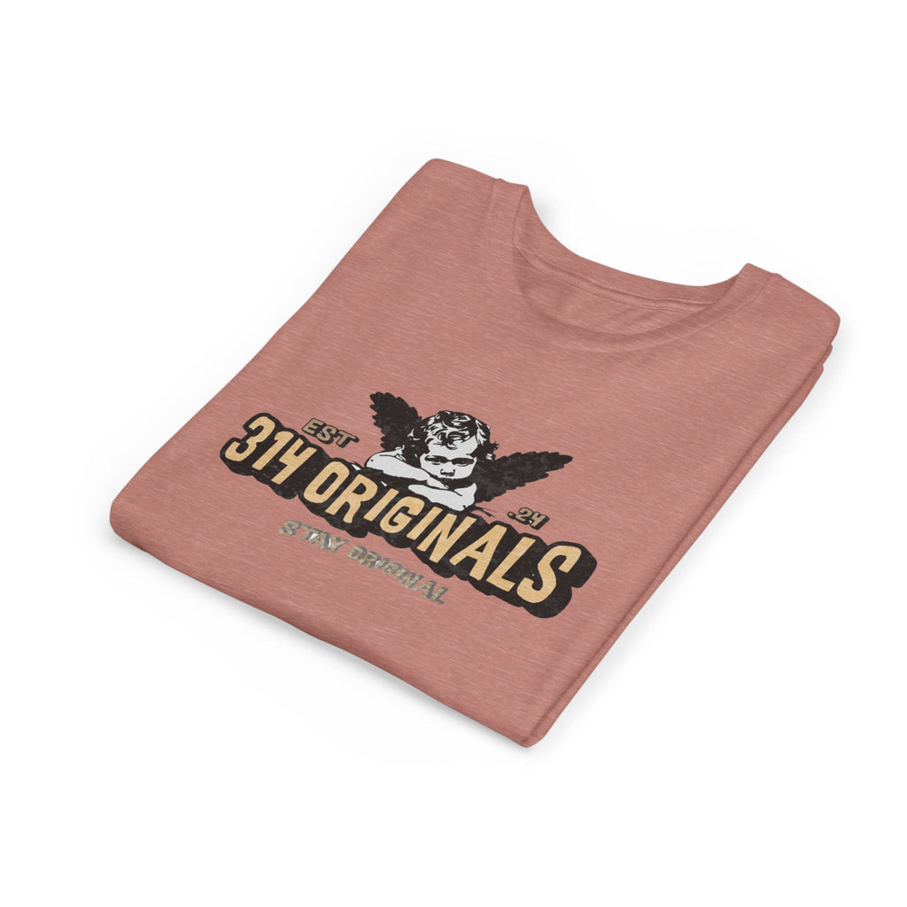 314 Originals Youth Tee - Vintage Cherub Graphic Kids T-Shirt - 314 Originals
