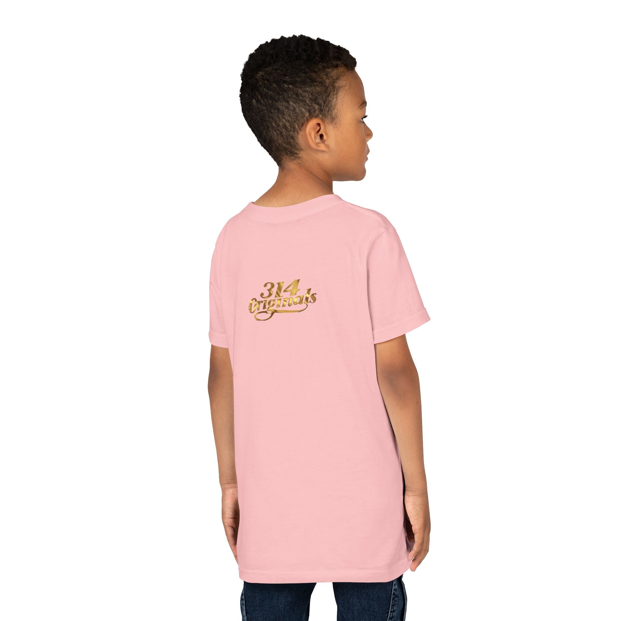 314 Originals Youth Tee - Vintage Cherub Graphic Kids T-Shirt - 314 Originals