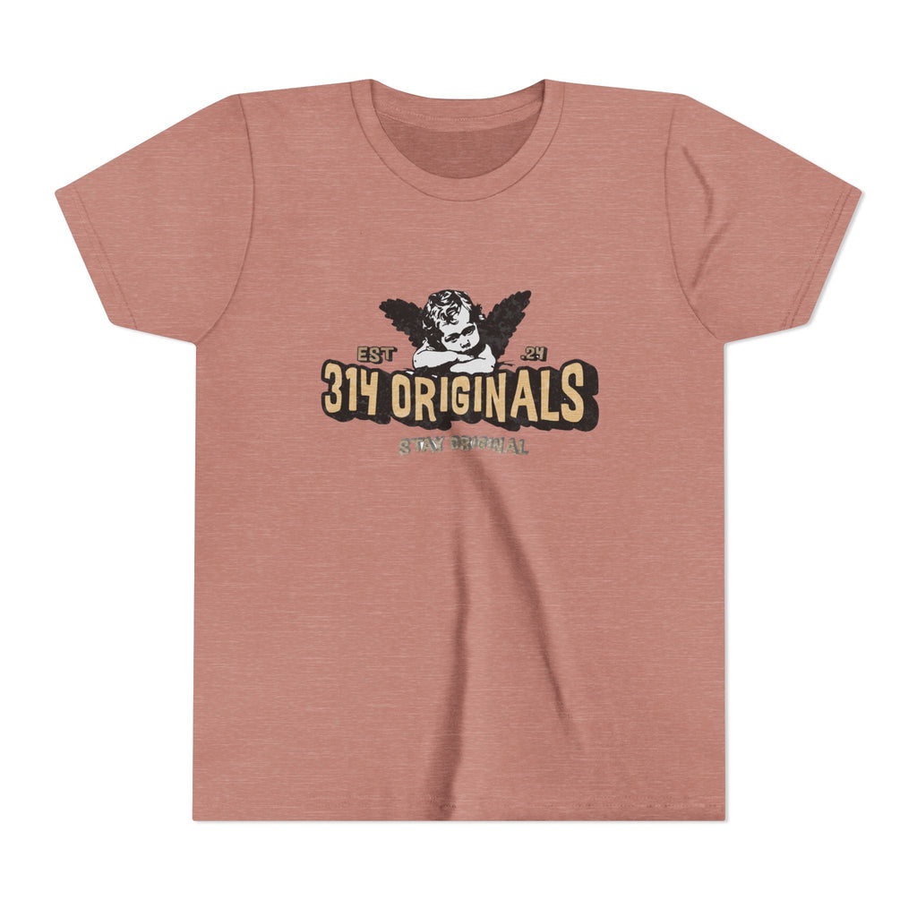314 Originals Youth Tee - Vintage Cherub Graphic Kids T-Shirt - 314 Originals