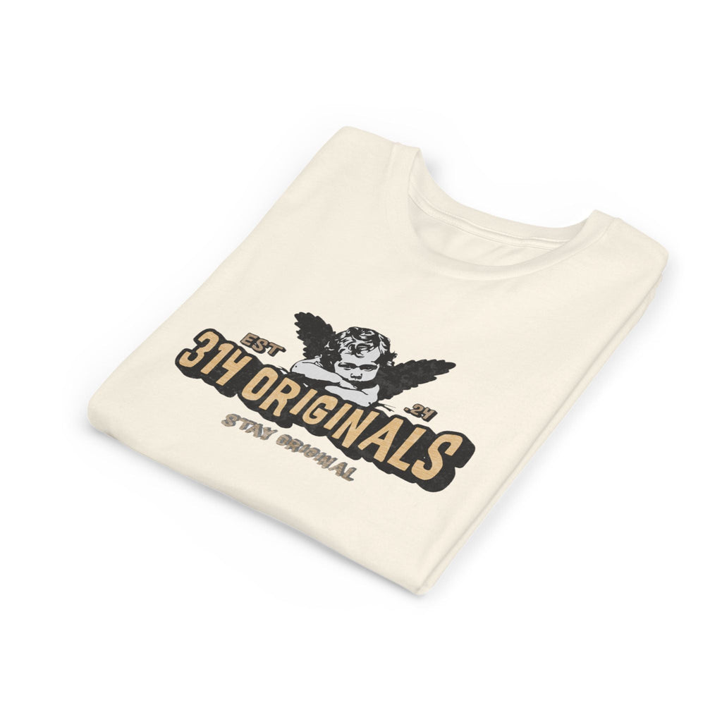 314 Originals Youth Tee - Vintage Cherub Graphic Kids T-Shirt - 314 Originals