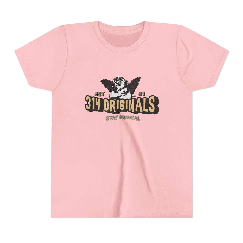 314 Originals Youth Tee - Vintage Cherub Graphic Kids T-Shirt - 314 Originals
