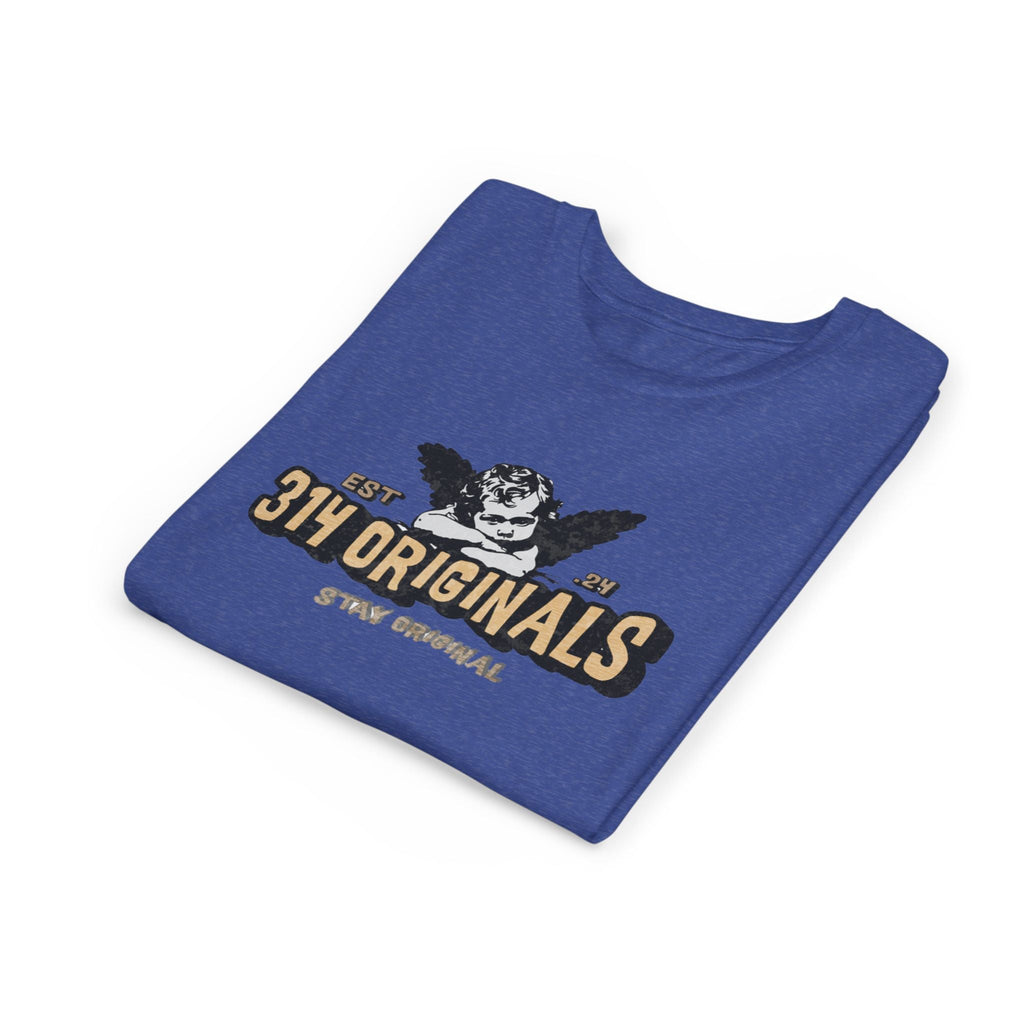 314 Originals Youth Tee - Vintage Cherub Graphic Kids T-Shirt - 314 Originals