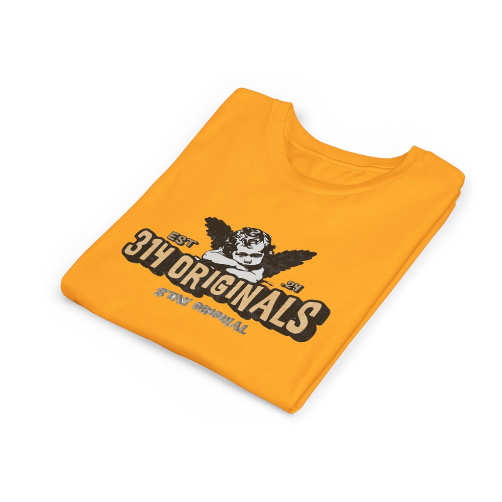 314 Originals Youth Tee - Vintage Cherub Graphic Kids T-Shirt - 314 Originals