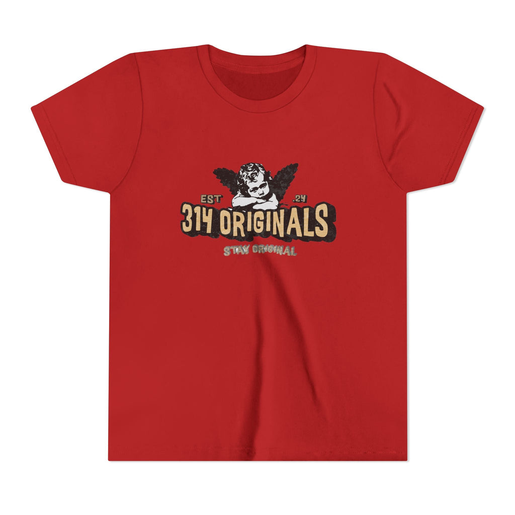 314 Originals Youth Tee - Vintage Cherub Graphic Kids T-Shirt - 314 Originals