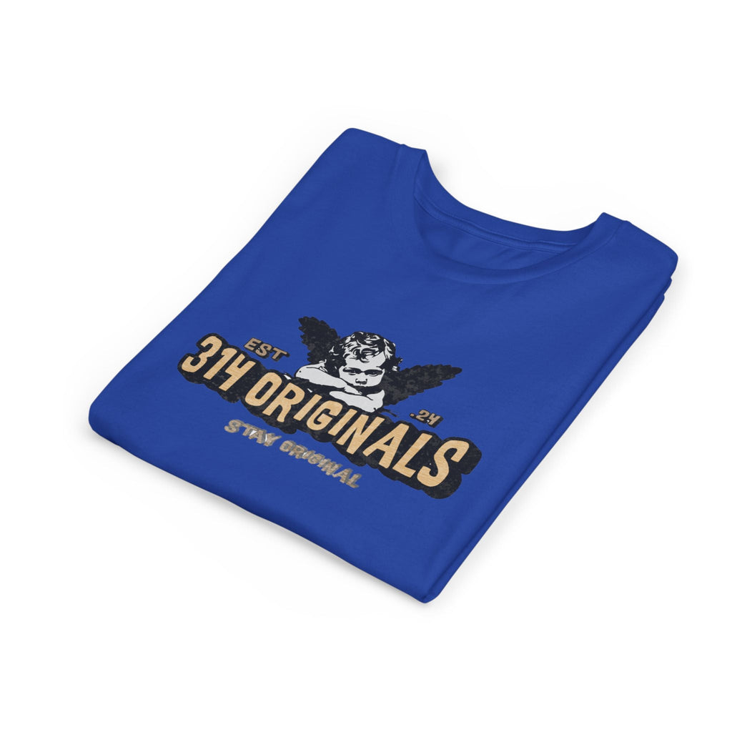 314 Originals Youth Tee - Vintage Cherub Graphic Kids T-Shirt - 314 Originals