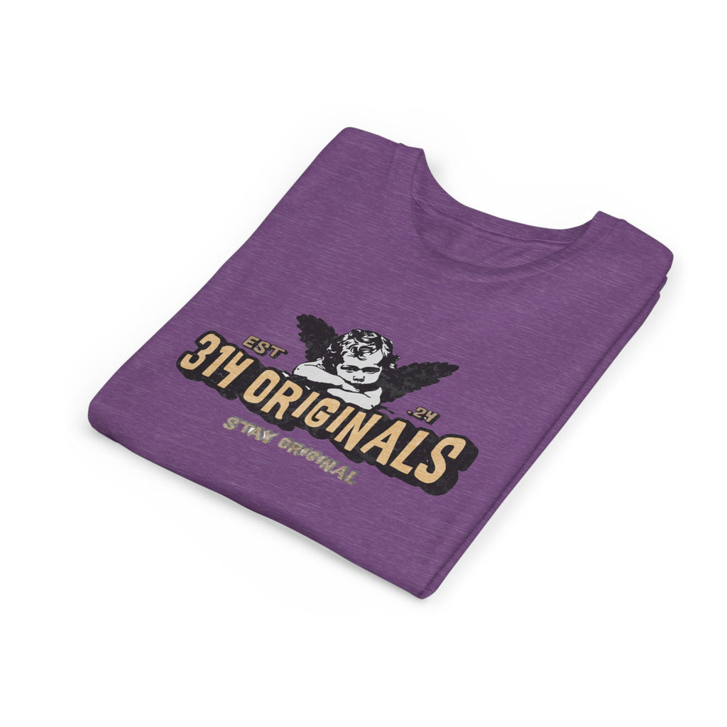 314 Originals Youth Tee - Vintage Cherub Graphic Kids T-Shirt - 314 Originals