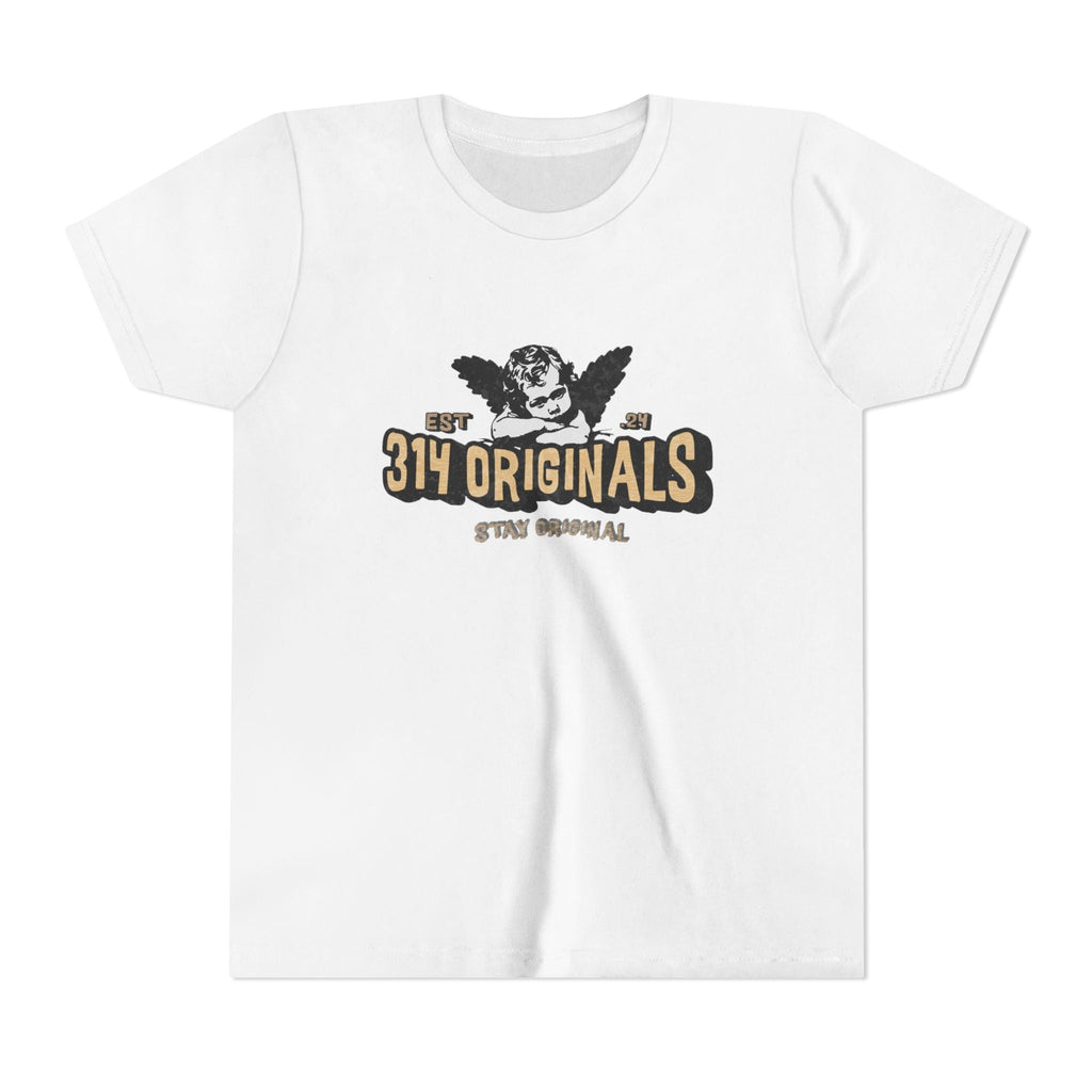 314 Originals Youth Tee - Vintage Cherub Graphic Kids T-Shirt - 314 Originals