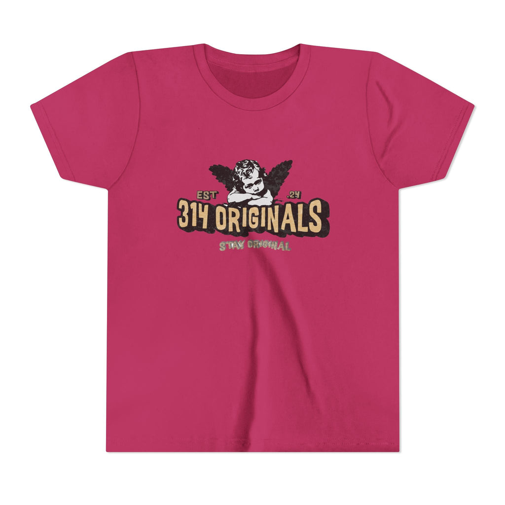 314 Originals Youth Tee - Vintage Cherub Graphic Kids T-Shirt - 314 Originals