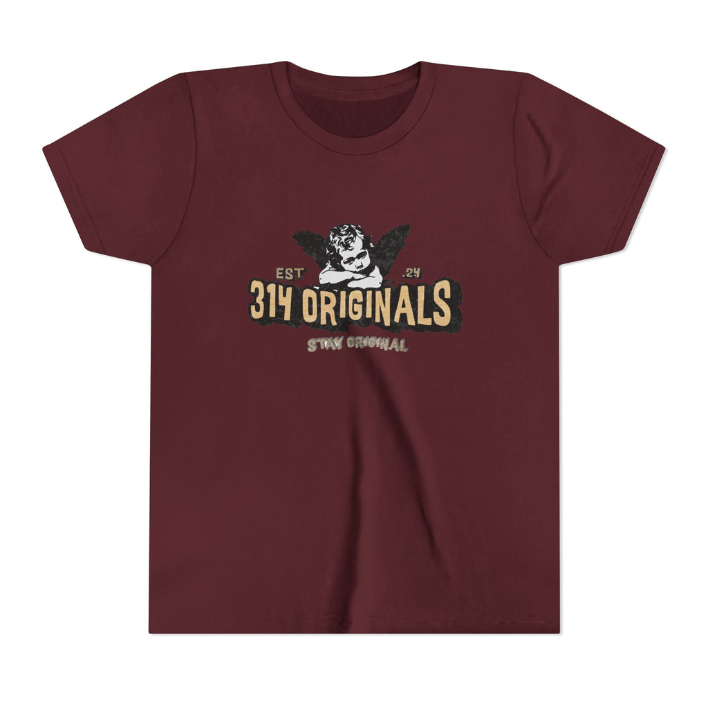 314 Originals Youth Tee - Vintage Cherub Graphic Kids T-Shirt - 314 Originals