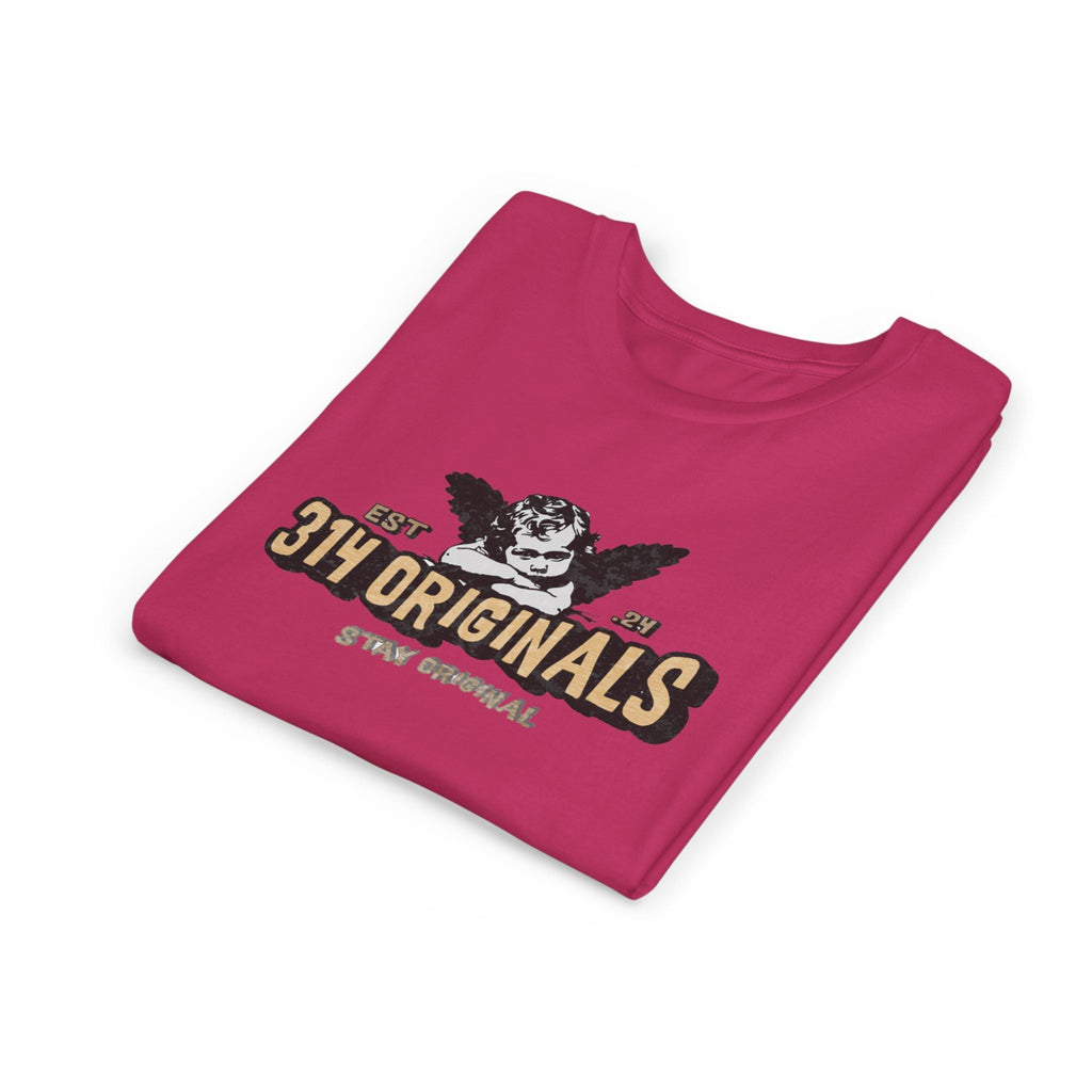 314 Originals Youth Tee - Vintage Cherub Graphic Kids T-Shirt - 314 Originals