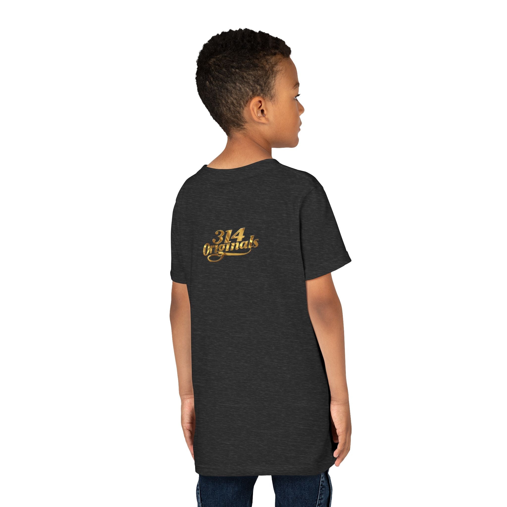 314 Originals Youth Tee - Vintage Cherub Graphic Kids T-Shirt - 314 Originals