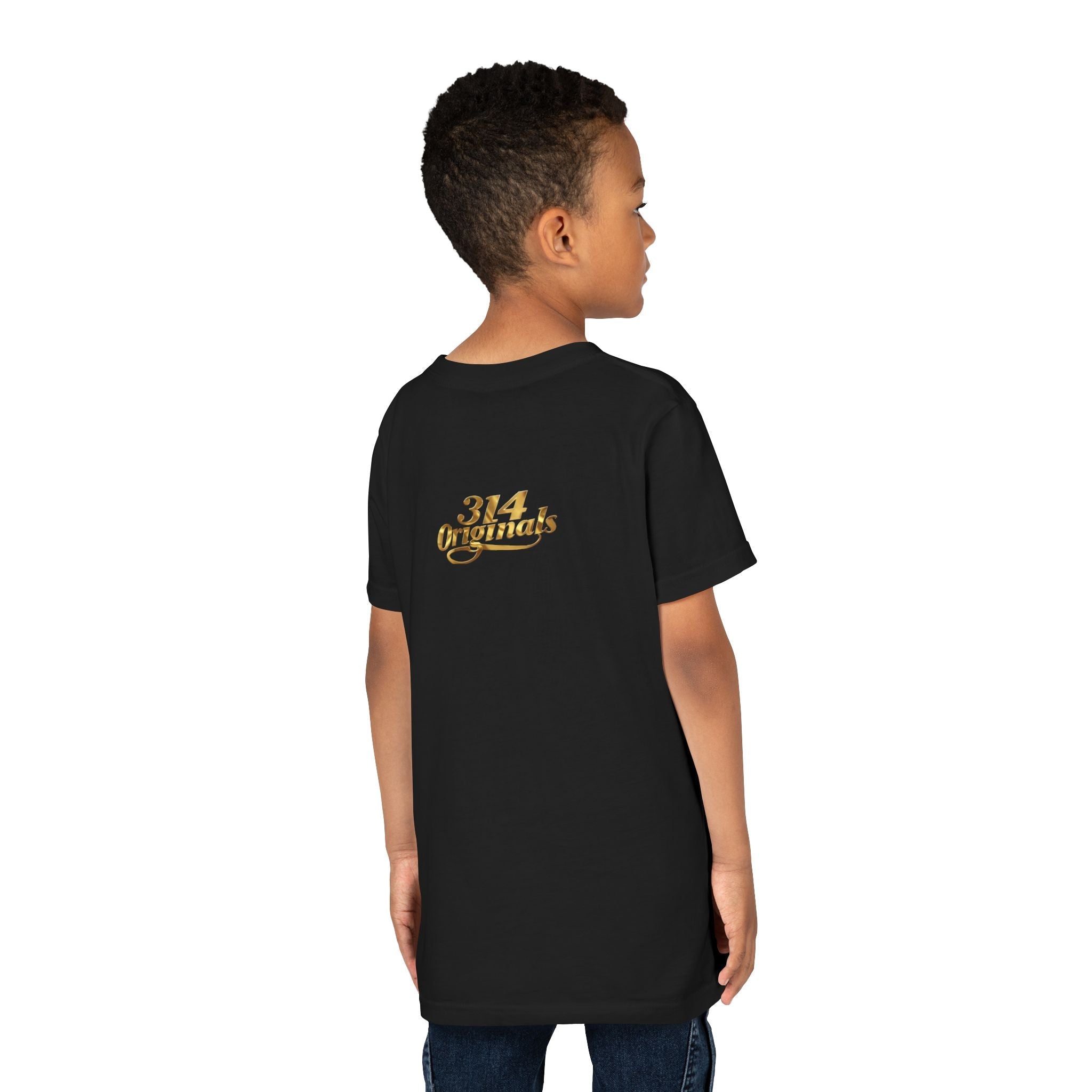 314 Originals Youth Tee - Vintage Cherub Graphic Kids T-Shirt - 314 Originals