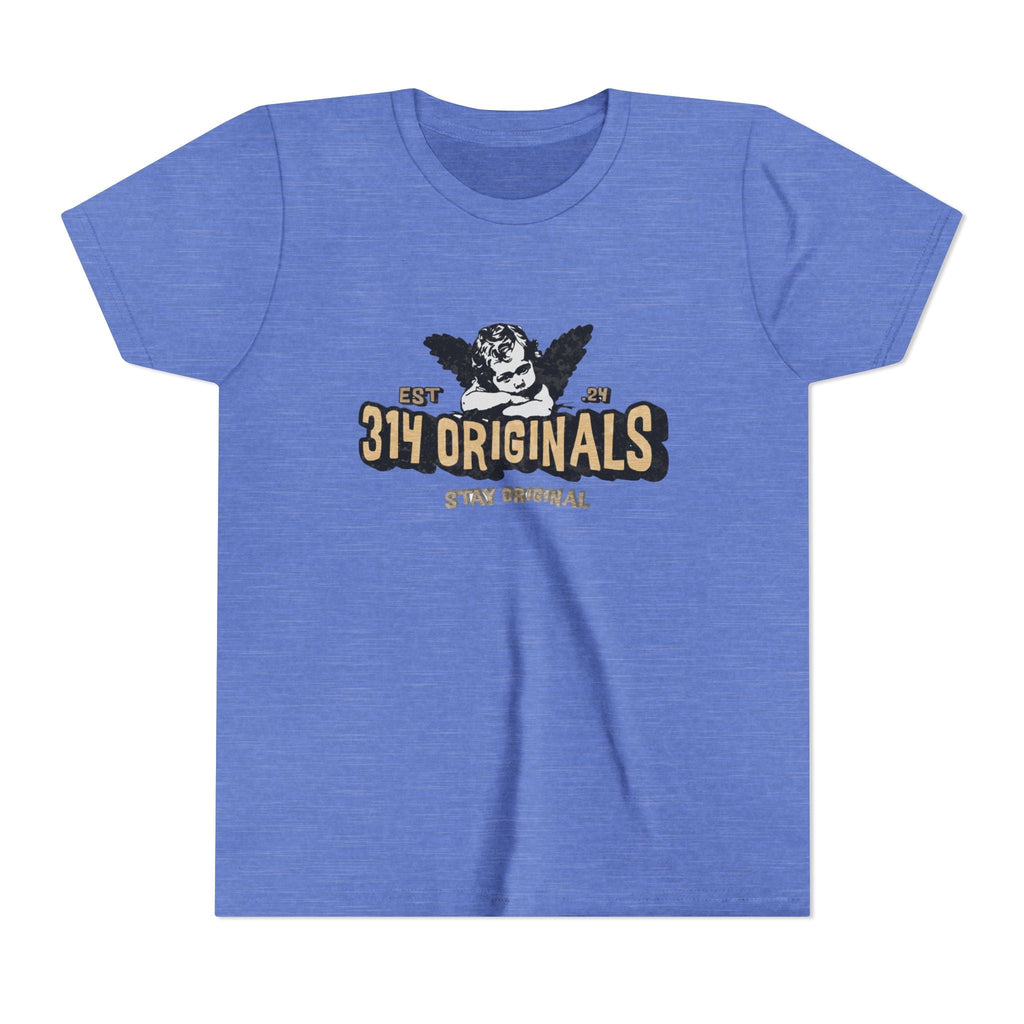 314 Originals Youth Tee - Vintage Cherub Graphic Kids T-Shirt - 314 Originals