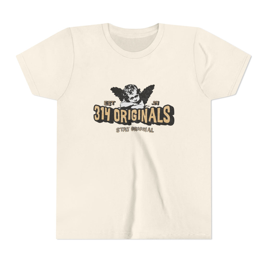 314 Originals Youth Tee - Vintage Cherub Graphic Kids T-Shirt - 314 Originals