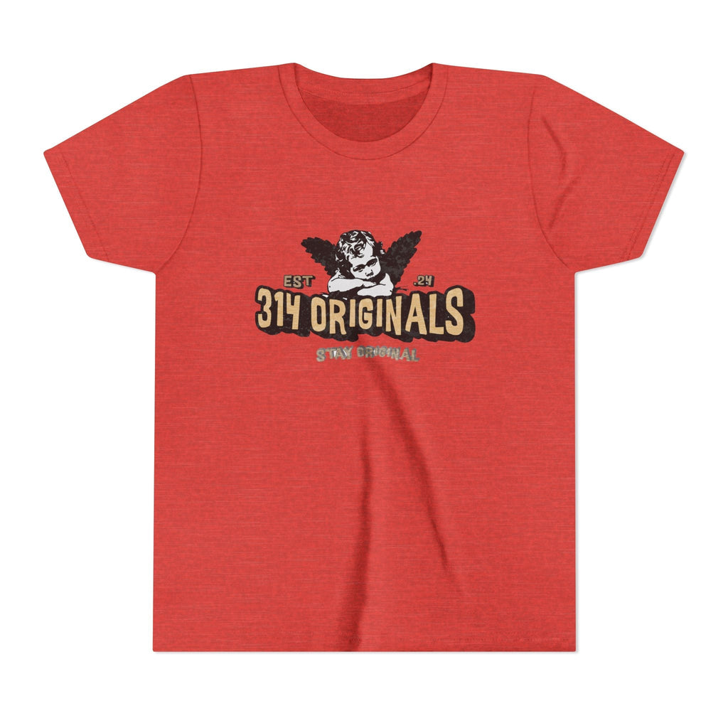 314 Originals Youth Tee - Vintage Cherub Graphic Kids T-Shirt - 314 Originals
