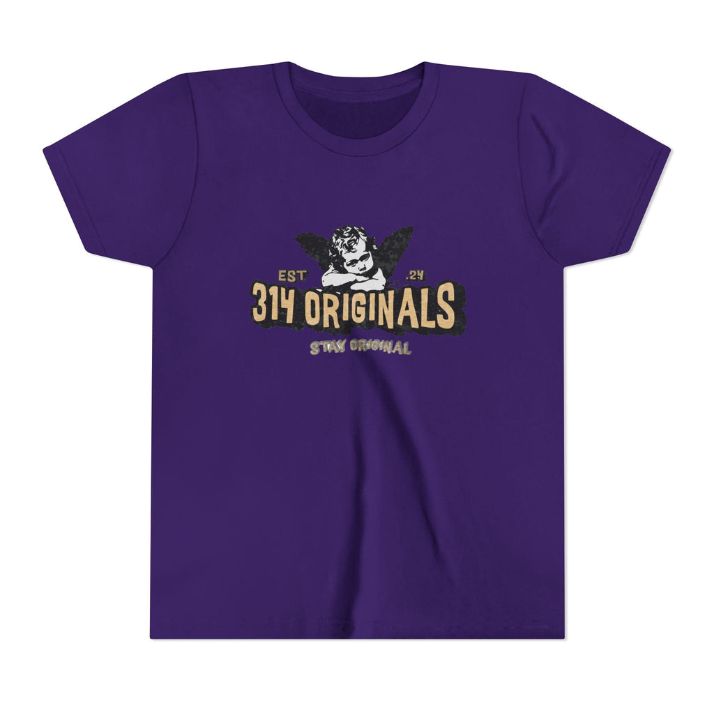 314 Originals Youth Tee - Vintage Cherub Graphic Kids T-Shirt - 314 Originals