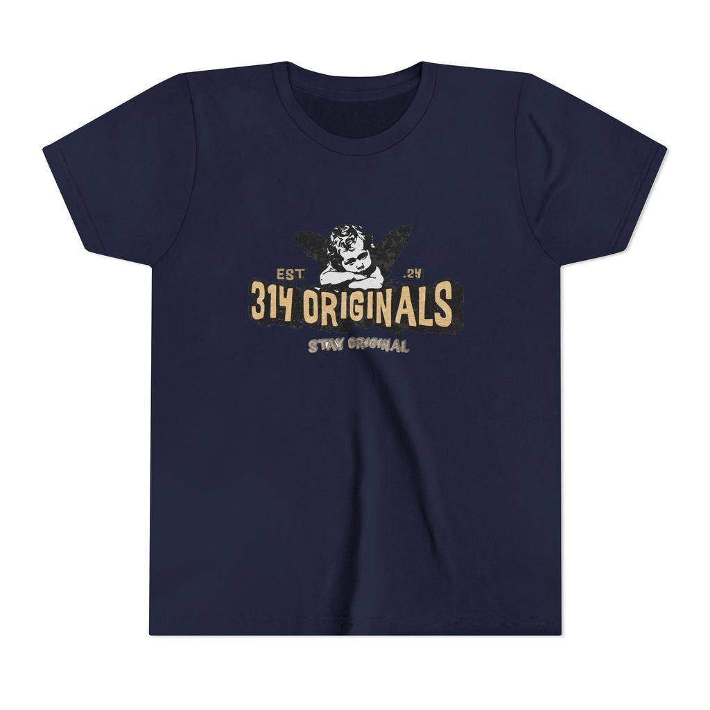 314 Originals Youth Tee - Vintage Cherub Graphic Kids T-Shirt - 314 Originals