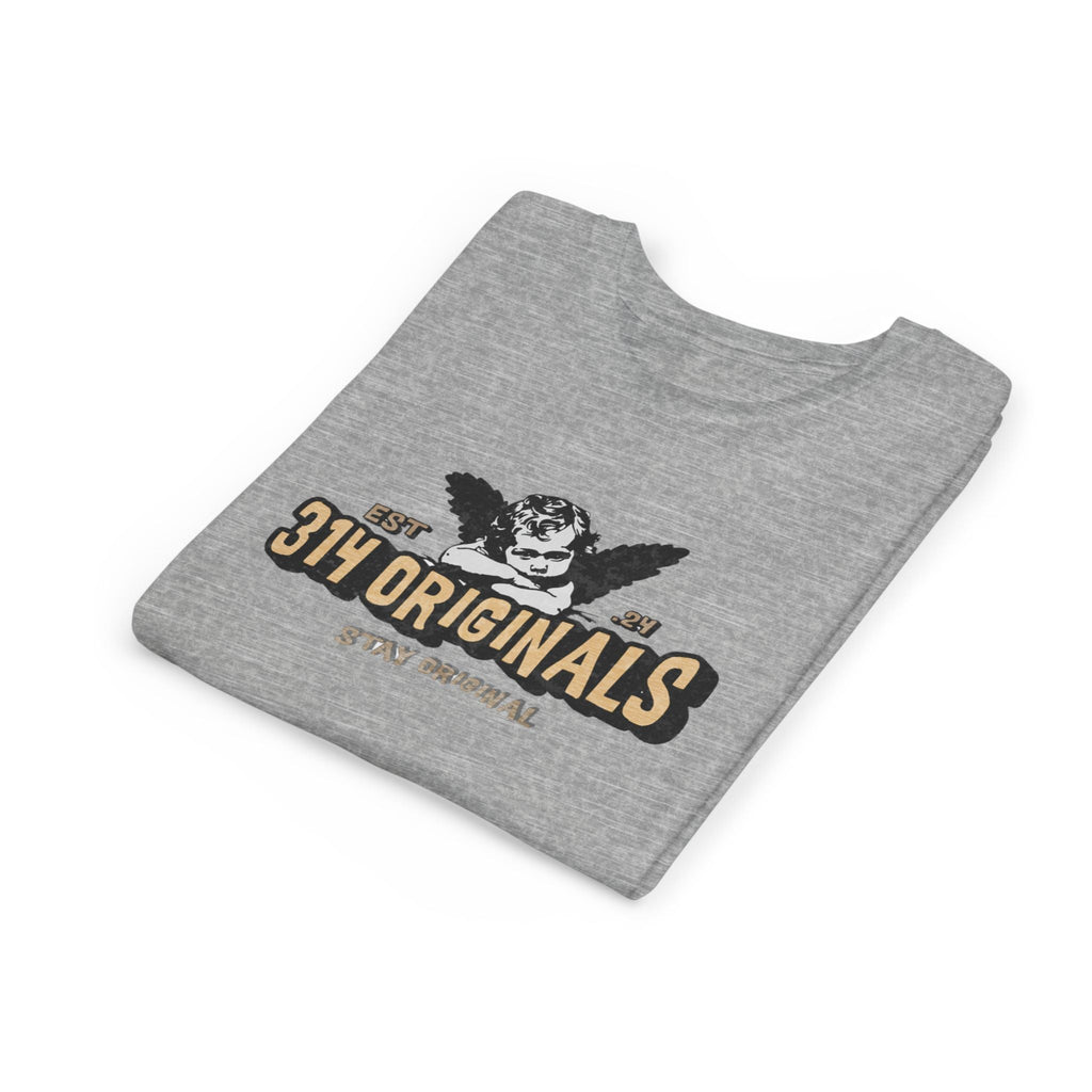 314 Originals Youth Tee - Vintage Cherub Graphic Kids T-Shirt - 314 Originals
